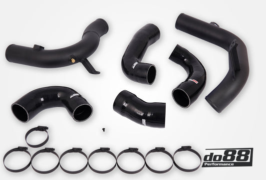 DO88 TR-340-OE-2-S VAG 2.0 TSI EA888 Gen4 (245hp) OEM IC Pressure pipes, Black hoses