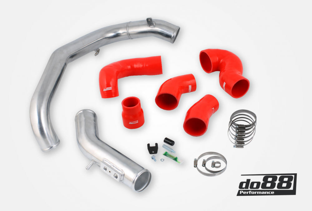 DO88 TR-X70-R-MG-UD Volvo S60/V70n Turbo Pressure pipes ,red hoses ,00-02 ,no BOV