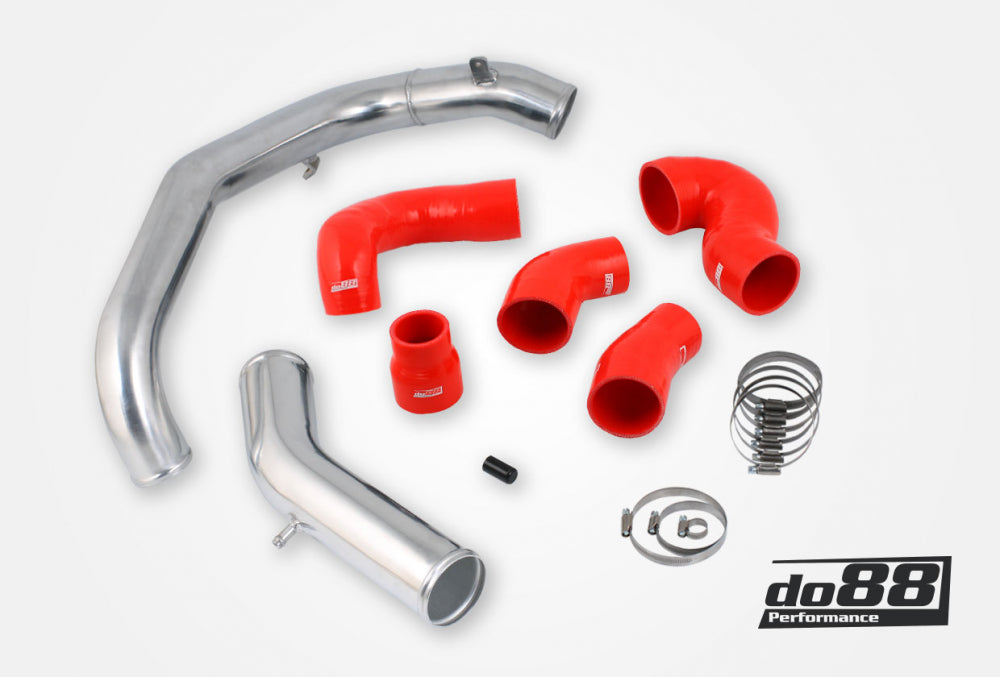 DO88 TR-X70-R-UG-UD Volvo S60/V70n Turbo Pressure pipes ,red hoses ,03-07 ,no BOV