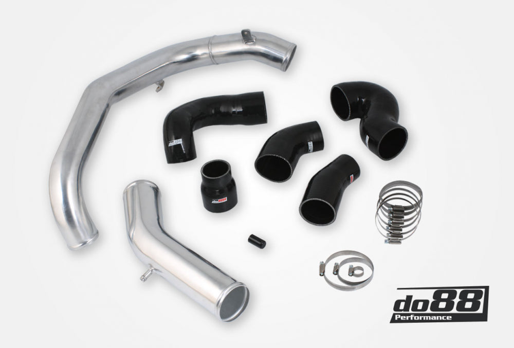 DO88 TR-X70-S-UG-UD Volvo S60/V70n Turbo Pressure pipes ,black hoses ,03-07 ,no BOV