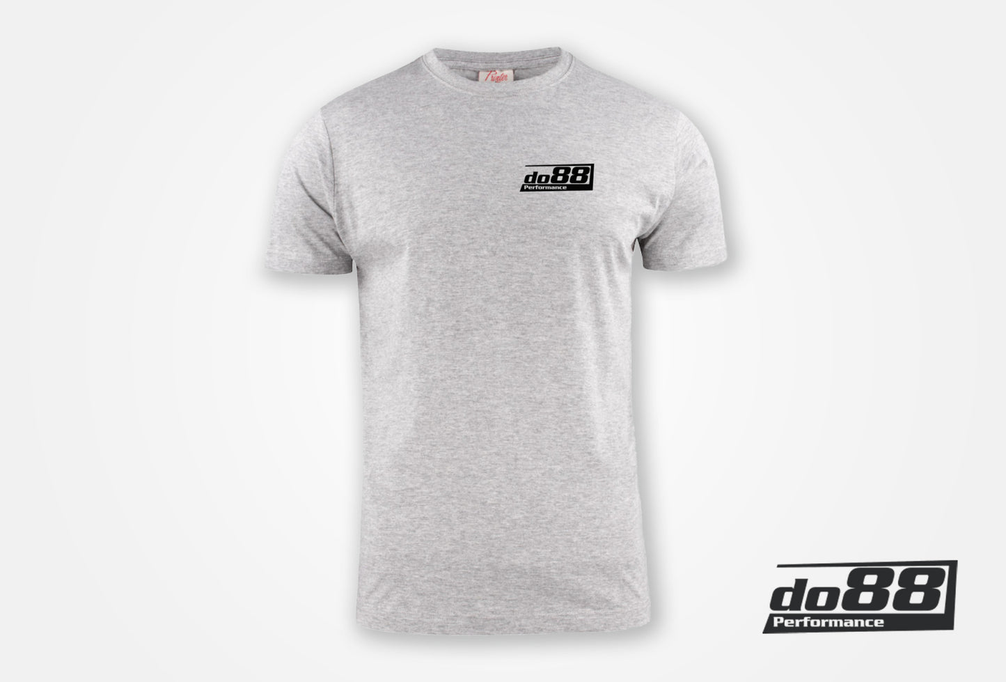DO88 Tee-Grey-L Grey Tee by do88, Large