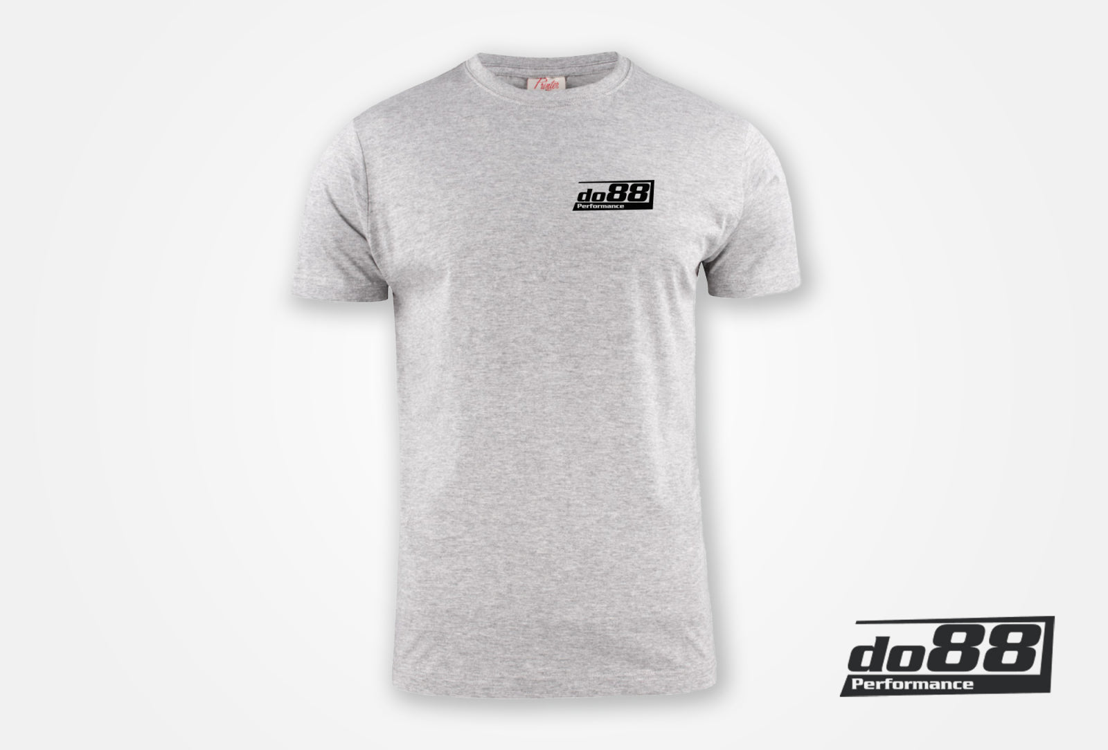 DO88 Tee-Grey-L Grey Tee by do88, Large
