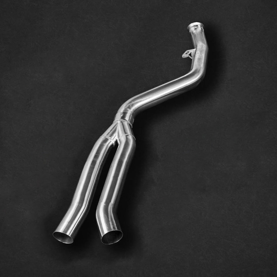 Capristo 02TO11703001 Toyota Supra (A90) Valved Catback Exhaust with Carbon Fiber Tips (CES3) 