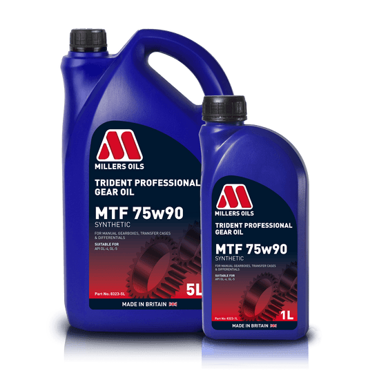 Millers Oils 8323 Trident Professional MTF 75w90 Semi Synthetic Gear Oil