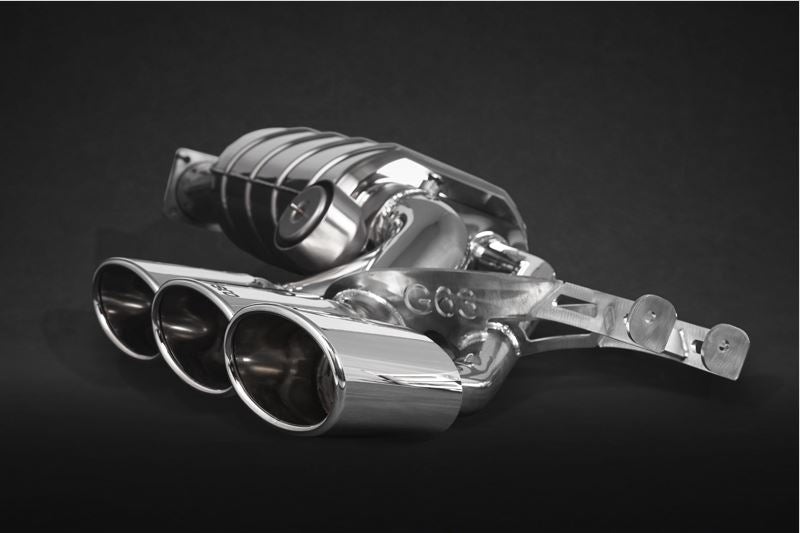 Capristo 02MB08503012 Mercedes AMG G63/550/500 (W463) ECE Valved Triple Mufflers (CES3) 