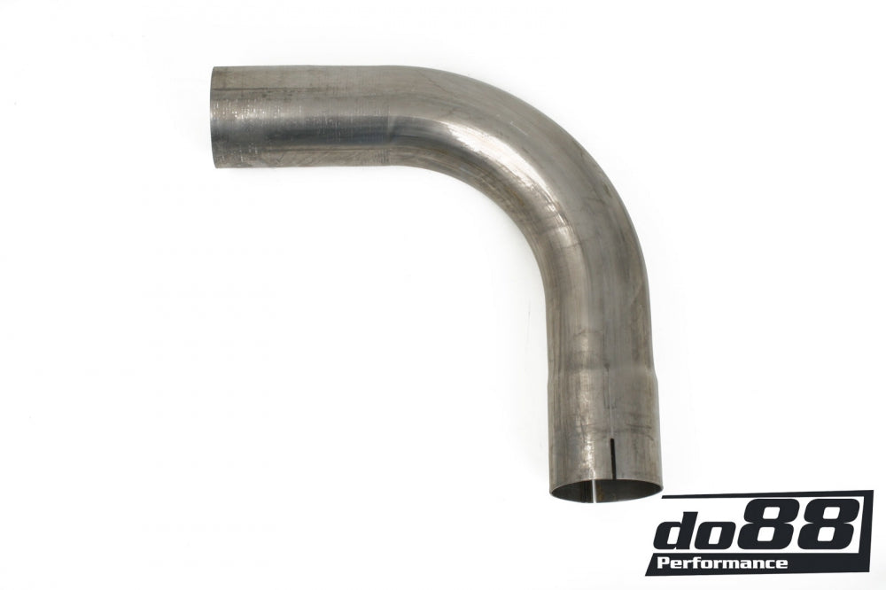 DO88 U028990 Exhaust pipe steel 90 degree 3,5'' (89mm)