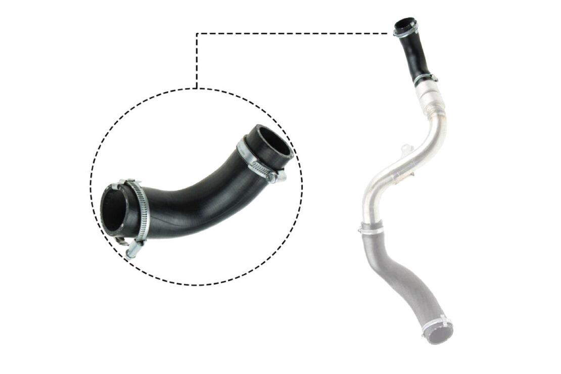 VAICO V251023 Charge Air Hose | ML Performance Car Parts