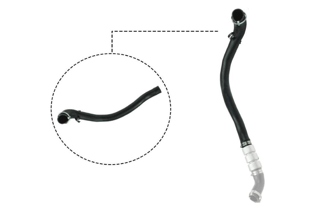 VAICO V251038 Charge Air Hose | ML Performance Car Parts