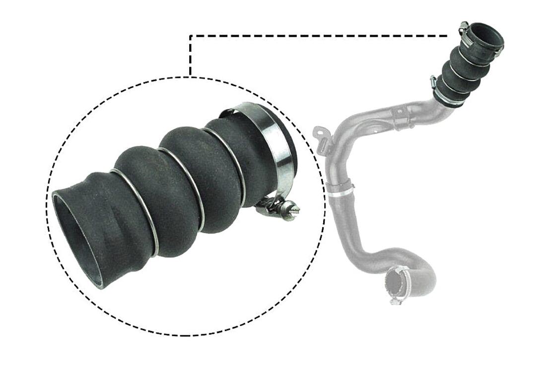 VAICO V251052 Charge Air Hose | ML Performance Car Parts