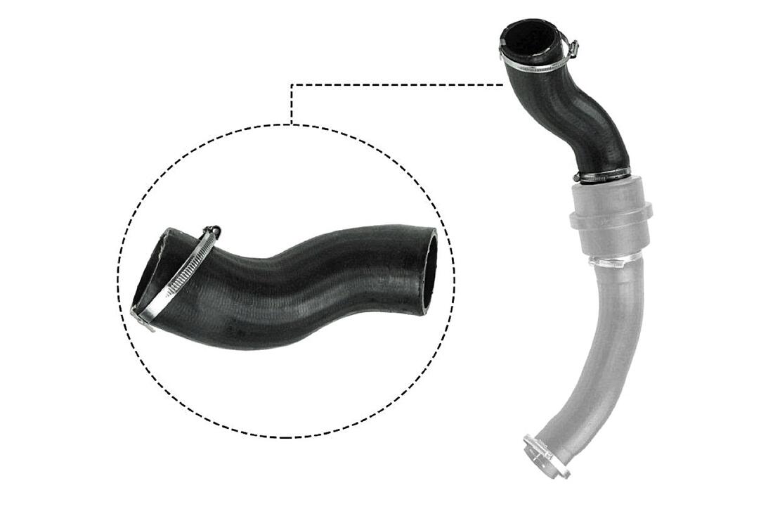 VAICO V251057 Charge Air Hose | ML Performance Car Parts