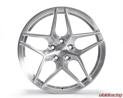 Vivid Racing VR-D04-1895-22-5100-BRS VR Forged D04 Wheel Brushed 18x9.5 +22mm 5x100
