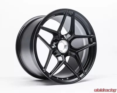 Vivid Racing VRF-D04-991TCLK-MBLK VR Forged D04 Wheel Set Porsche 991 Turbo 20x9.0 20x12 Centerlock Matte Black