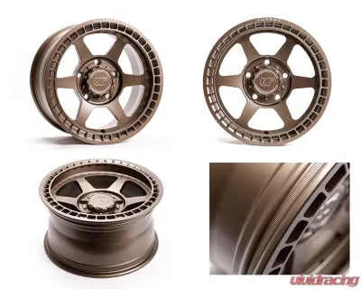 Vivid Racing VRF-D07R-18-TUN-SBZ VR Forged D07-R Wheel Set Toyota Tundra | Land Cruiser 18x9.0 Satin Bronze