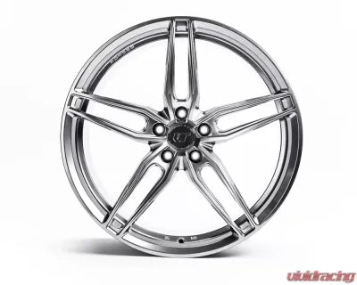 Vivid Racing VR-D10-2090-20-5115-HBLK VR Forged D10 Wheel Hyper Black 20x9.0 +20mm 5x115