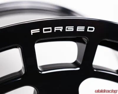 Vivid Racing VR-D12R-2295-48-51397-GBLK VR Forged D12-R Wheel Gloss Black 22x9.5 +48mm 5x139.7