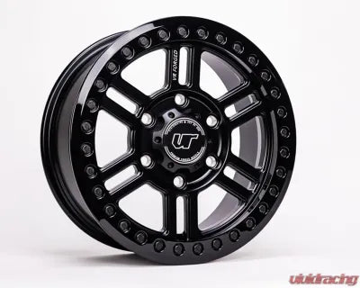Vivid Racing VR-D16B-1560-40-61397-MBLK VR Forged D16 Beadlock UTV Wheel Matte Black 15x6 +40mm 6x139.7