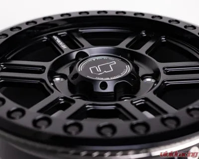 Vivid Racing VRF-D16B-MAVR-MBLK VR Forged D16 Beadlock Wheel Set of 4 Can-Am Maverick R 15x6.0 6x139.7 Matte Black