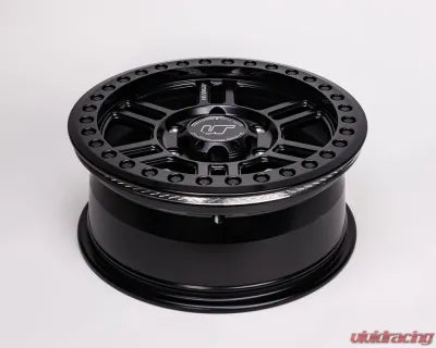 Vivid Racing VRF-D16B-MAVR-MBLK VR Forged D16 Beadlock Wheel Set of 4 Can-Am Maverick R 15x6.0 6x139.7 Matte Black