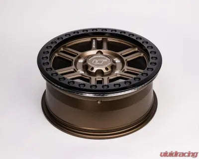 Vivid Racing VR-D16B-1560-40-61397-SBZ VR Forged D16 Beadlock UTV Wheel Satin Bronze 15x6 +40mm 6x139.7