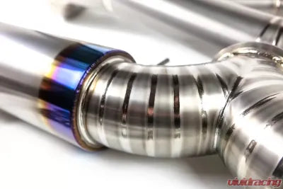Vivid Racing VR-GTR-170T VRP 102mm Titanium Exhaust System Nissan R35 GTR 2009-2021