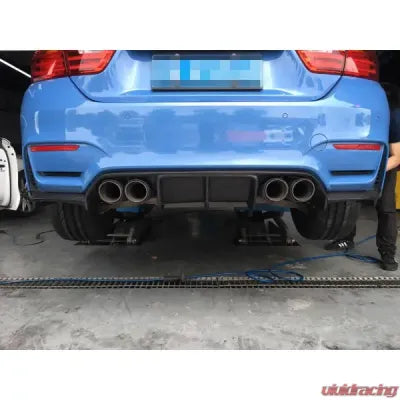 Vivid Racing VR-M3M4-F80F82F83-610 VR Aero Carbon Fiber Rear Diffuser V2 BMW M3 | M4 | F80 | F82 | F83