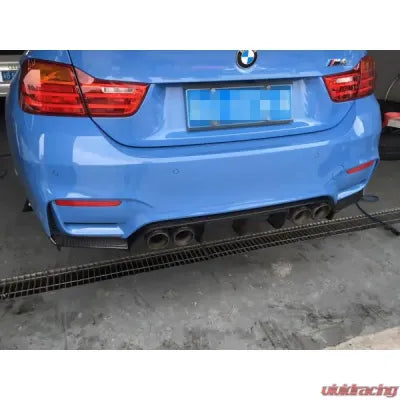 Vivid Racing VR-M3M4-F80F82F83-610 VR Aero Carbon Fiber Rear Diffuser V2 BMW M3 | M4 | F80 | F82 | F83