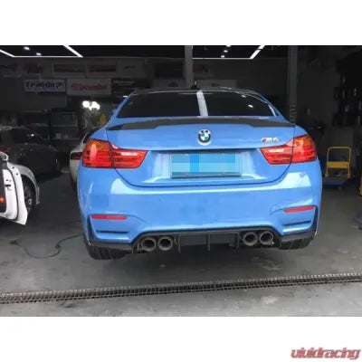 Vivid Racing VR-M3M4-F80F82F83-610 VR Aero Carbon Fiber Rear Diffuser V2 BMW M3 | M4 | F80 | F82 | F83