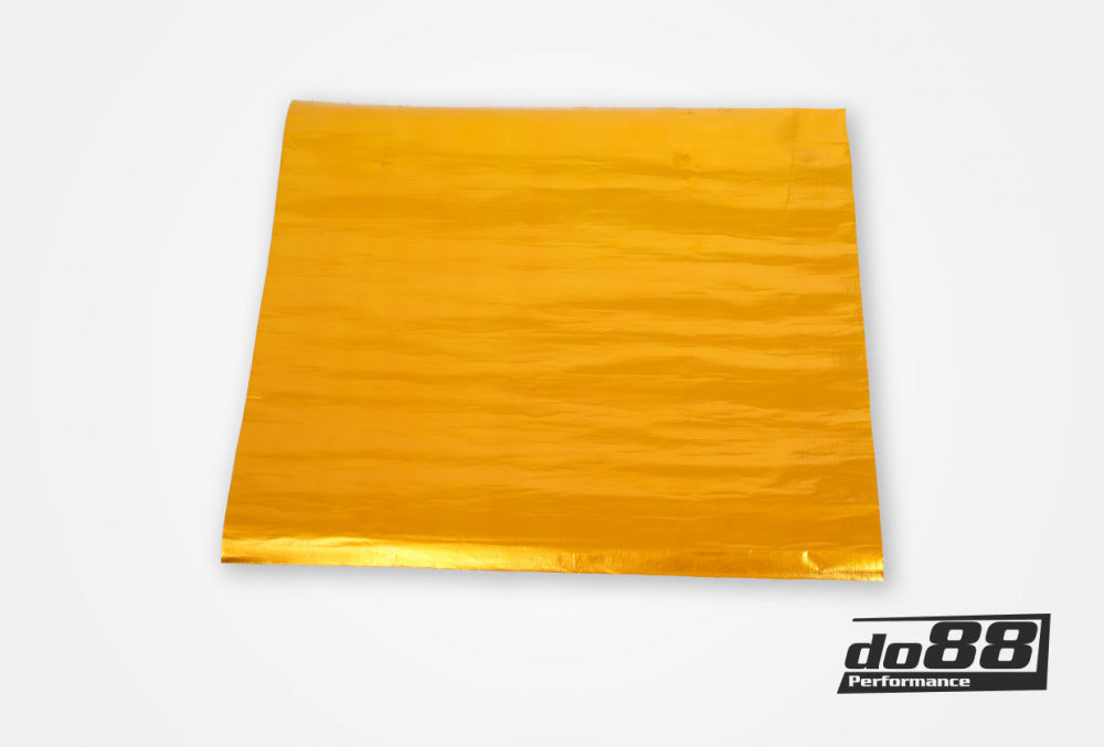 DO88 VS-M-50x50 Heat insulating mat adhesive gold 50x50cm
