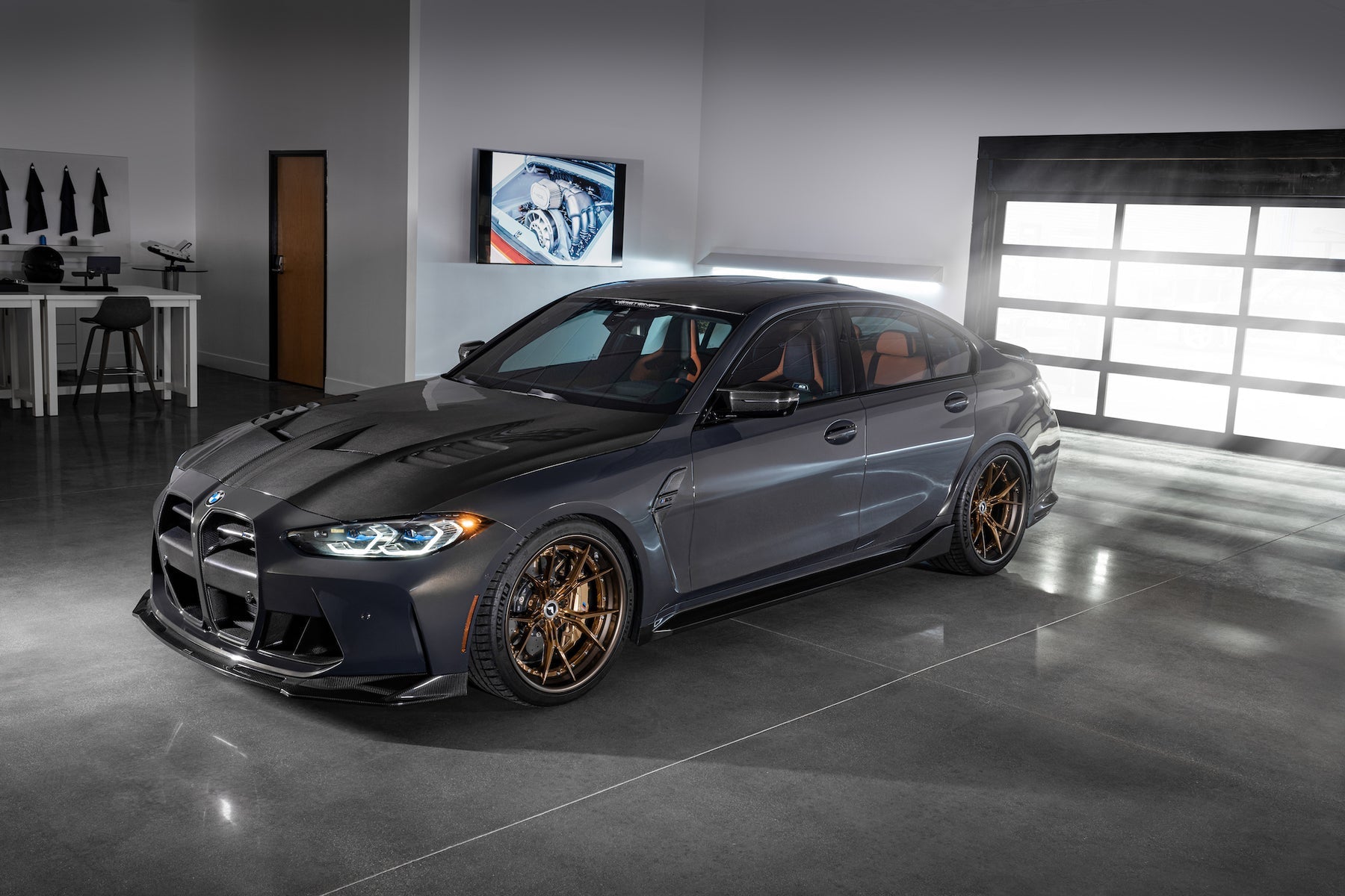 Vorsteiner BMV3380 GTS-V BMW G8X M3 | M4 Carbon Fiber Aero Bonnet | ML Performance
