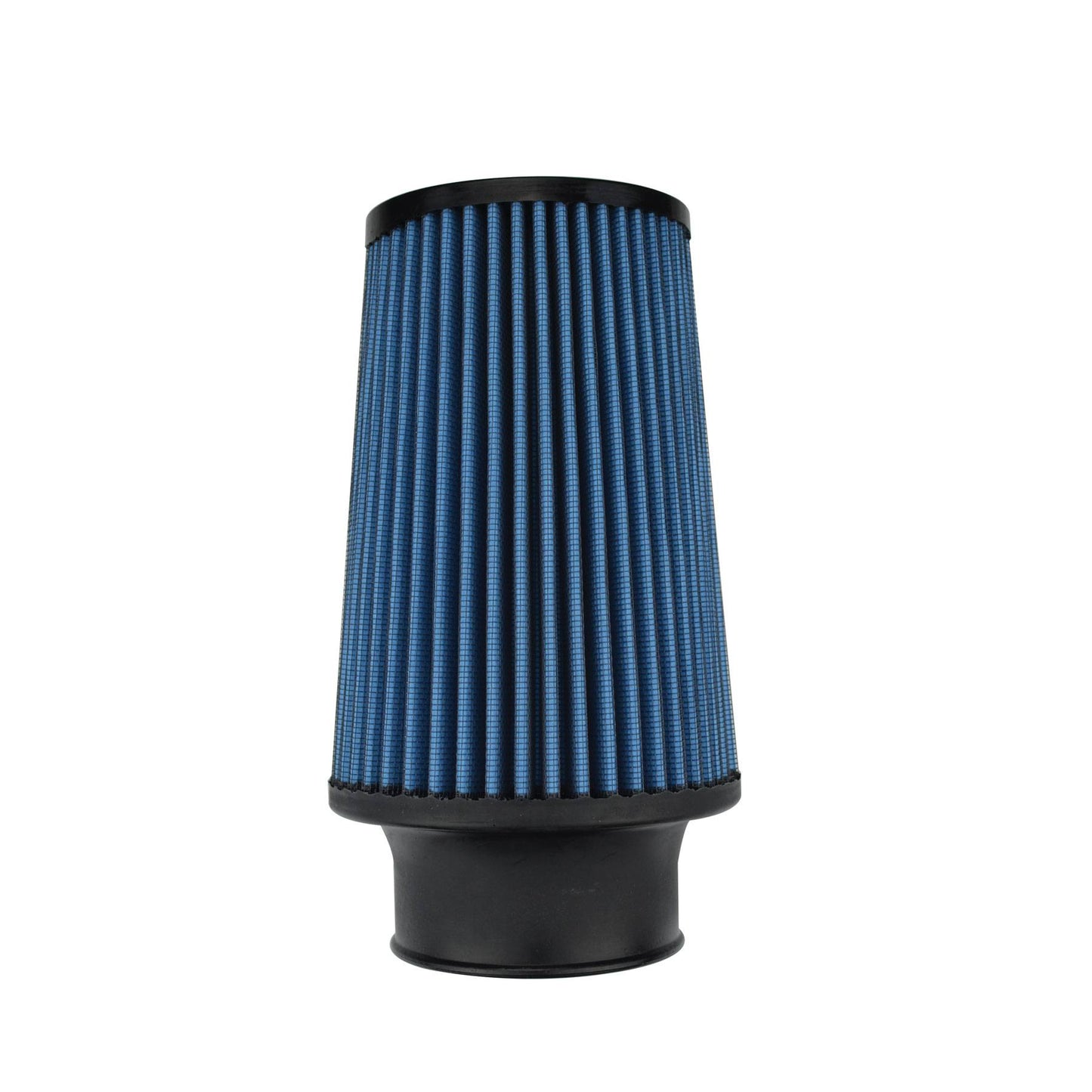 Injen X-1078-BB SuperNano-Web Air Filter: 3.00" Flange Diameter / 5" Base / 7" Tall / 4" Top