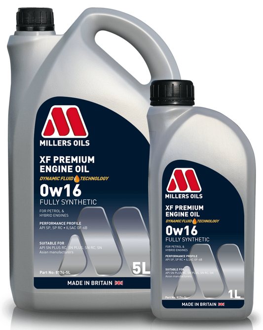 Millers Oils 8174 XF Premium 0w16 Fully Synthetic Engine Oil