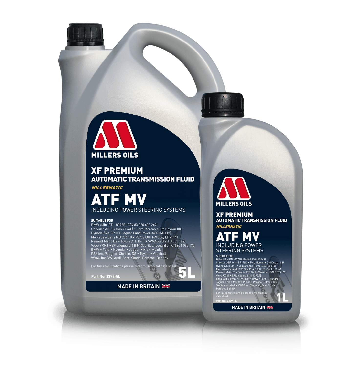 Millers Oils 8379 XF Premium ATF MV Automatic Transmission Fluid