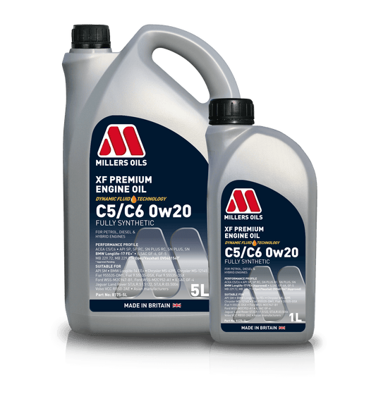 Millers Oils 8175 XF Premium C5/C6 0w20 Fully Synthetic Engine Oil