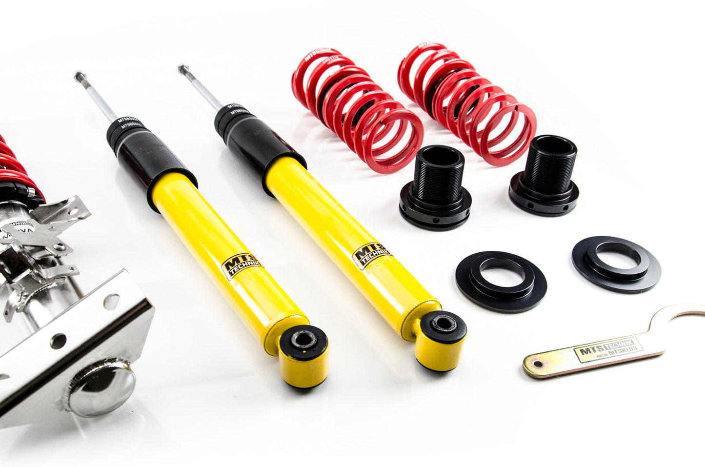 MTS Technik XMTSGWBM116 STREET COILOVER KIT W/ CAMBER ADJUST TOP MOUNTS (INOX) FOR BMW 3 CONVERTIBLE (E36)
