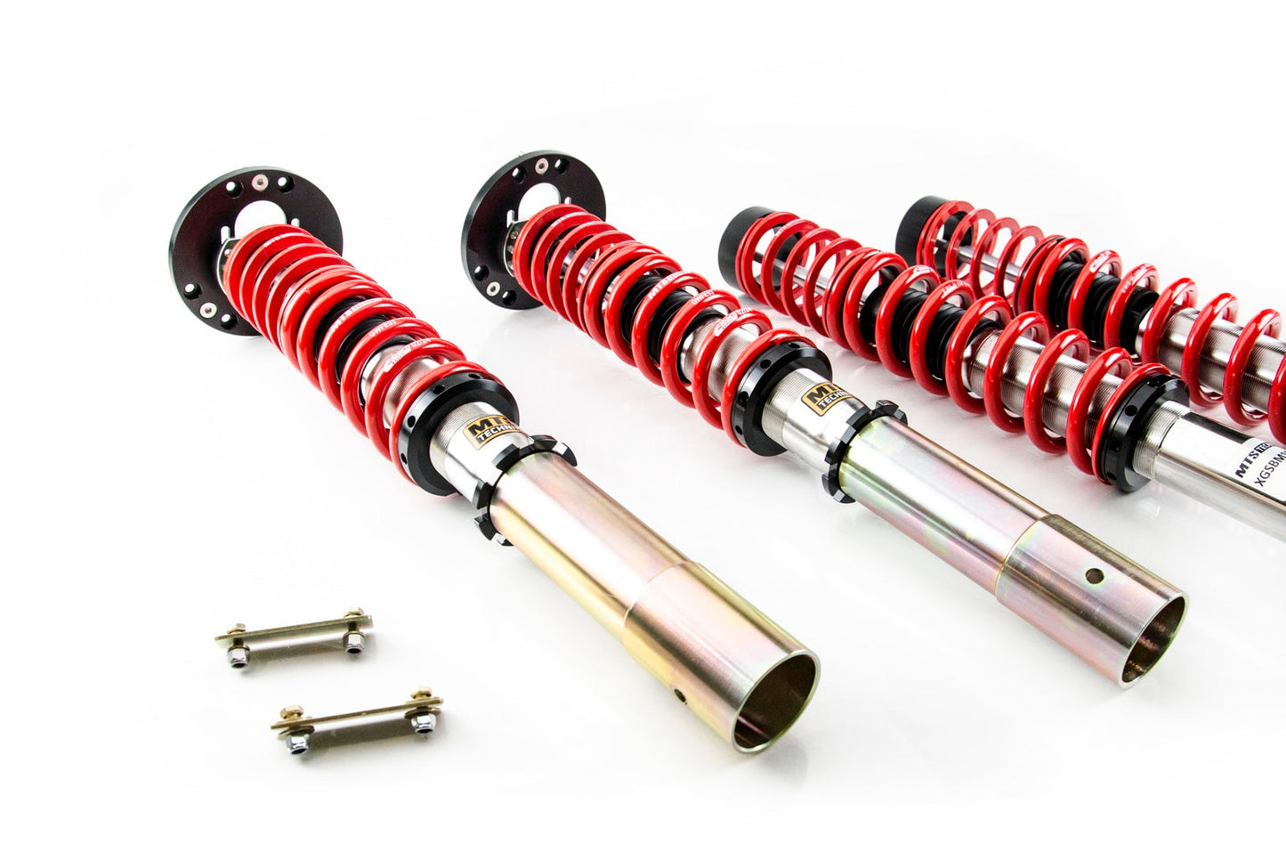 MTS Technik XMTSGWBM29 STREET COILOVER KIT W/ CAMBER ADJUST TOP MOUNTS (INOX) FOR BMW 7 (E23)