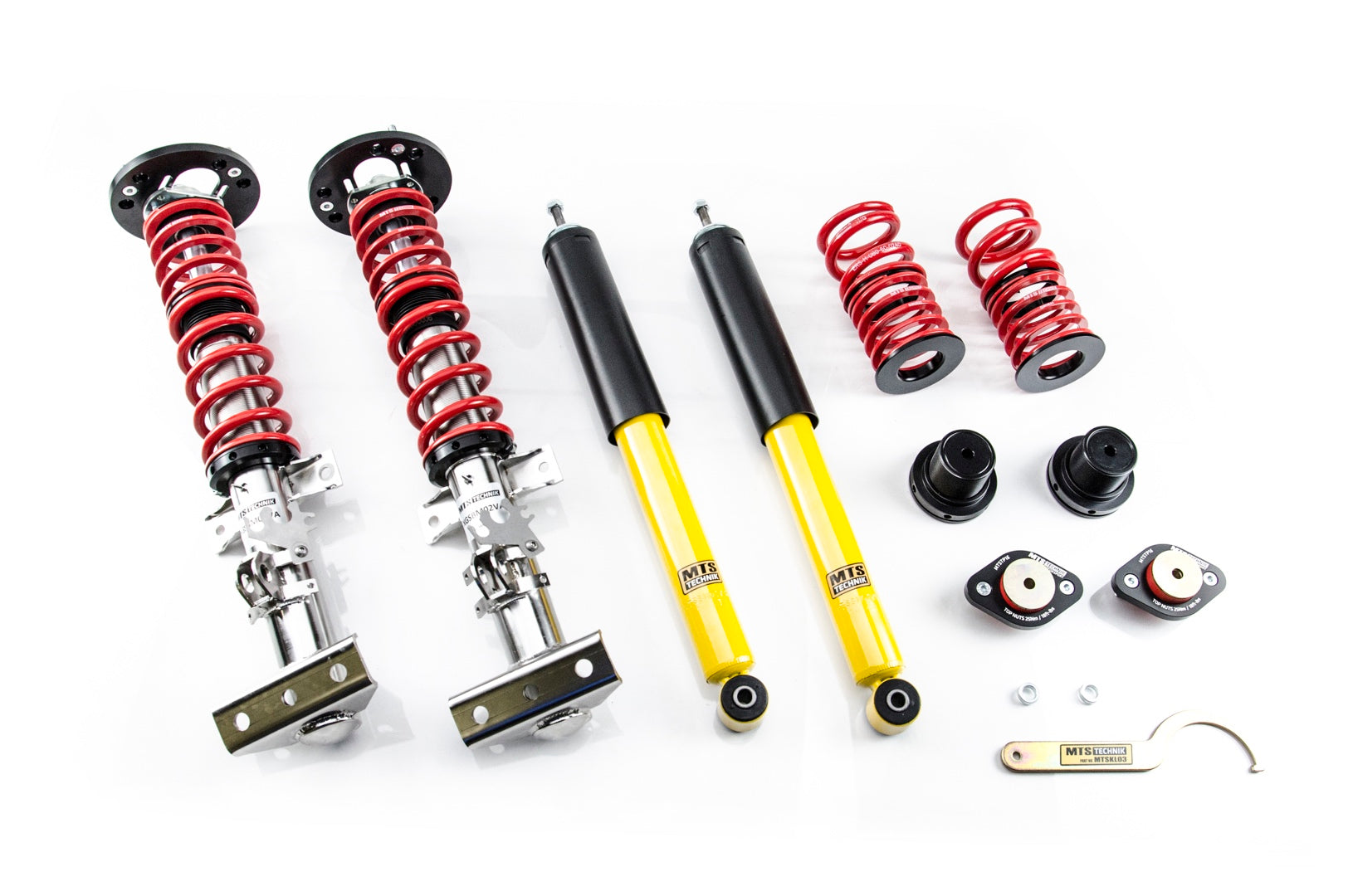 MTS Technik XMTSGWBM99-S STANCE COILOVER KIT W/ CAMBER ADJUST TOP MOUNTS (INOX) FOR BMW 3 COMPACT (E36)