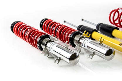 MTS Technik XMTSGWVW87-C COMFORT COILOVER KIT W/ CAMBER ADJUST TOP MOUNTS (INOX) FOR AUDI TT (8N)
