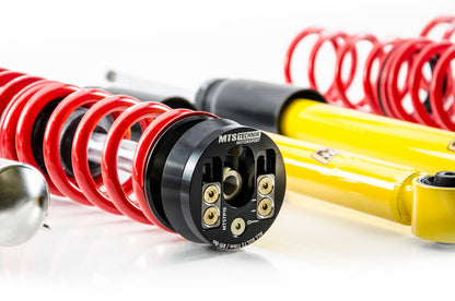 MTS Technik XMTSGWVW87 STREET COILOVER KIT W/ CAMBER ADJUST TOP MOUNTS (INOX) FOR AUDI TT (8N)