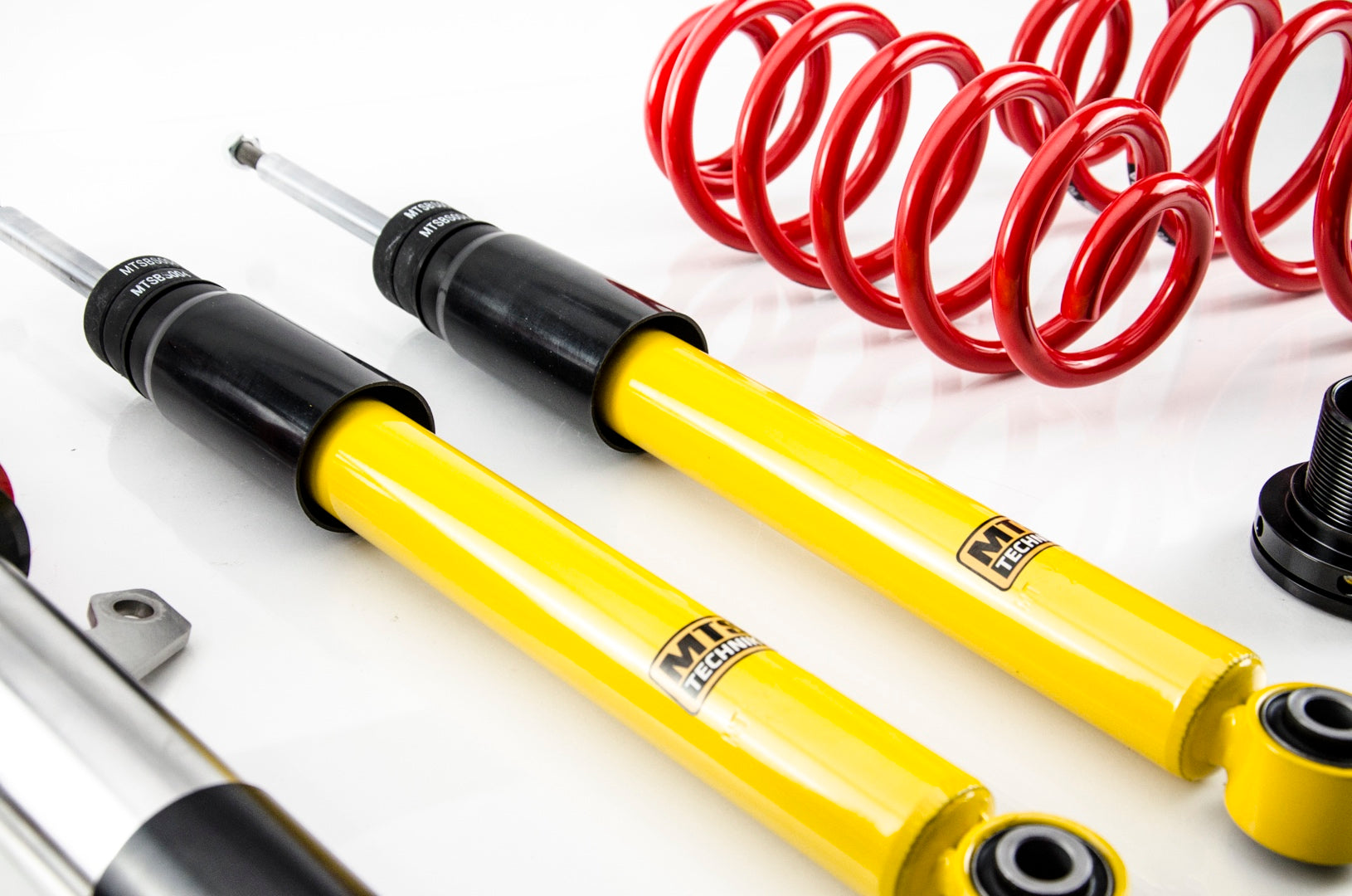 MTS Technik XMTSGWVW91 STREET COILOVER KIT W/ CAMBER ADJUST TOP MOUNTS (INOX) FOR VOLKSWAGEN TOURAN (1T3)