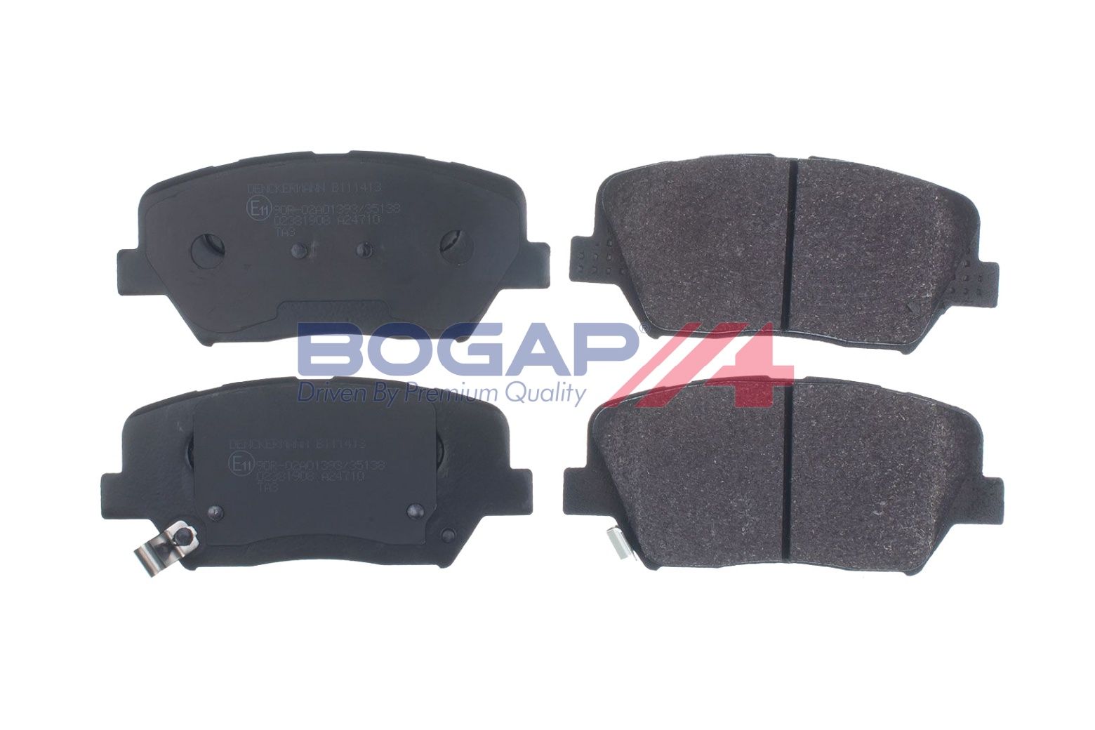 BOGAP Y8210239 Brake Pad Set, Disc Brake | ML Performance Car Parts