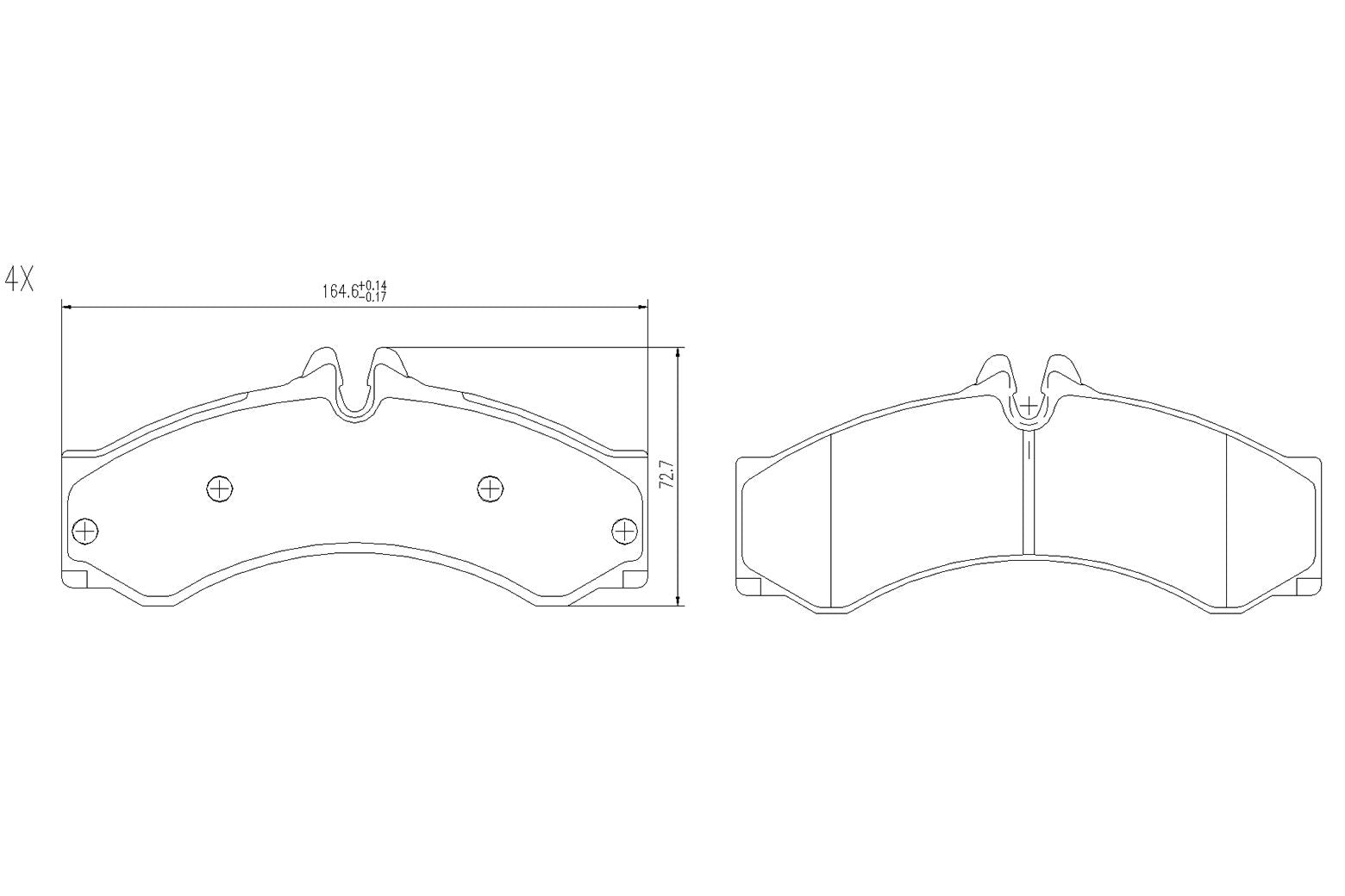 BOGAP A8210173 Brake Pad Set, Disc Brake | ML Performance Car Parts