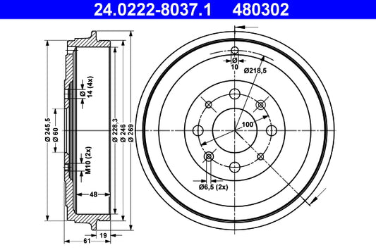 BREMBO 920D02092 Brake Caliper