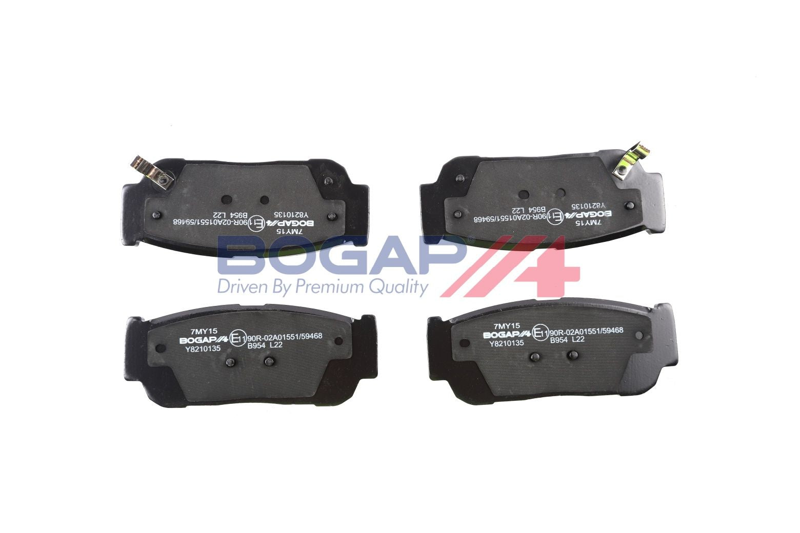 BOGAP Y8210135 Brake Pad Set, Disc Brake | ML Performance Car Parts