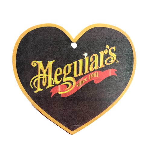 Meguiars AF1 Meguiar's Heart Air Freshener (Raspberry)