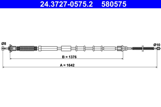 BOSCH 1987482677 Parking Brake Cable Pull