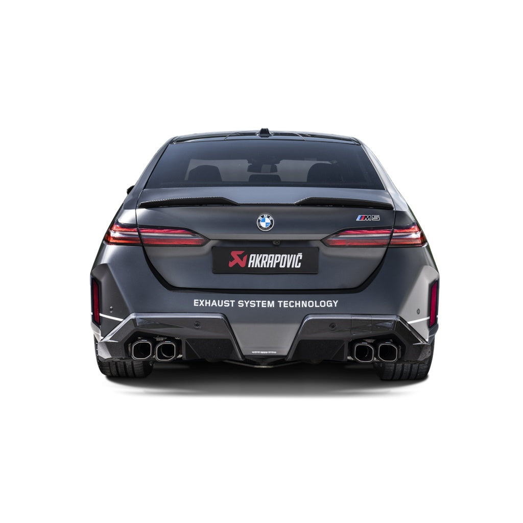 Akrapovic S-BM/T/37H EXHAUST SYSTEM SLIP-ON LINE (TITANIUM) FOR BMW M5 (G90 / G99) OPF / GPF