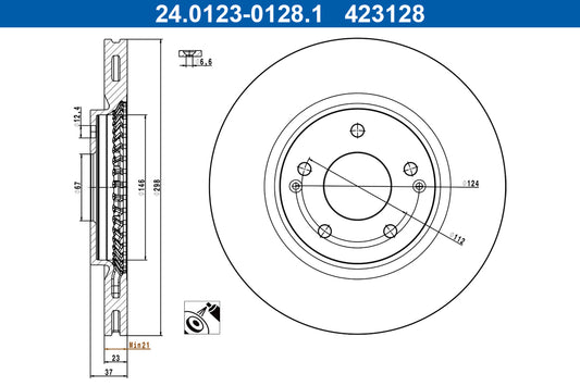 QUICK BRAKE QB109-1853 Disc Brake Pad Accessory Kit
