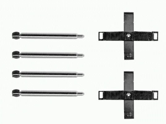 TEXTAR 82025800 Brake Pad Fitting Kit