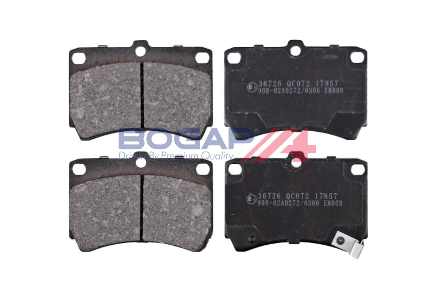 BOGAP Y8210277 Brake Pad Set, Disc Brake | ML Performance Car Parts