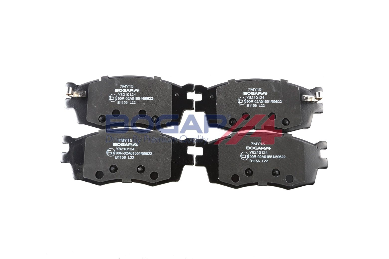 BOGAP Y8210124 Brake Pad Set, Disc Brake | ML Performance Car Parts